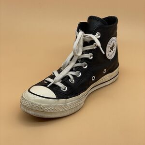 Converse Chuck Taylor All Star Hi Top Men’s 5 Women’s 7 Black Leather 170369C